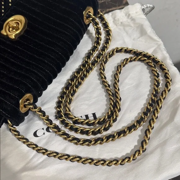 Coach Parker 18 Velvet & Rivets - Picture 7 of 14